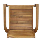 Christopher Knight Home Holloway Set da Pranzo da Esterno 7 Pezzi in Legno di Acacia a Doghe