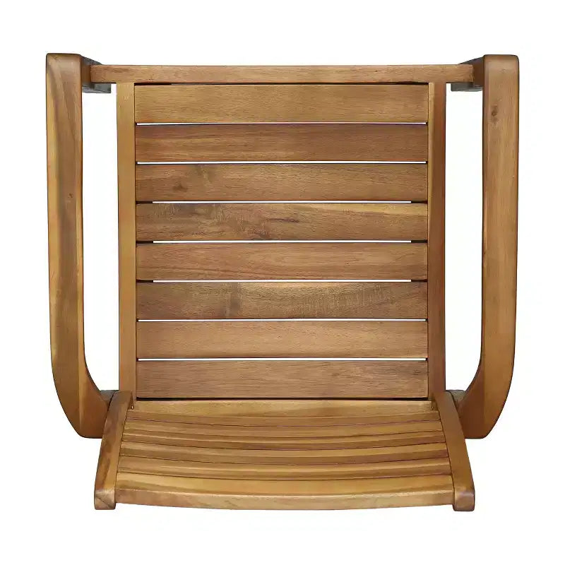 Christopher Knight Home Holloway Set da Pranzo da Esterno 7 Pezzi in Legno di Acacia a Doghe