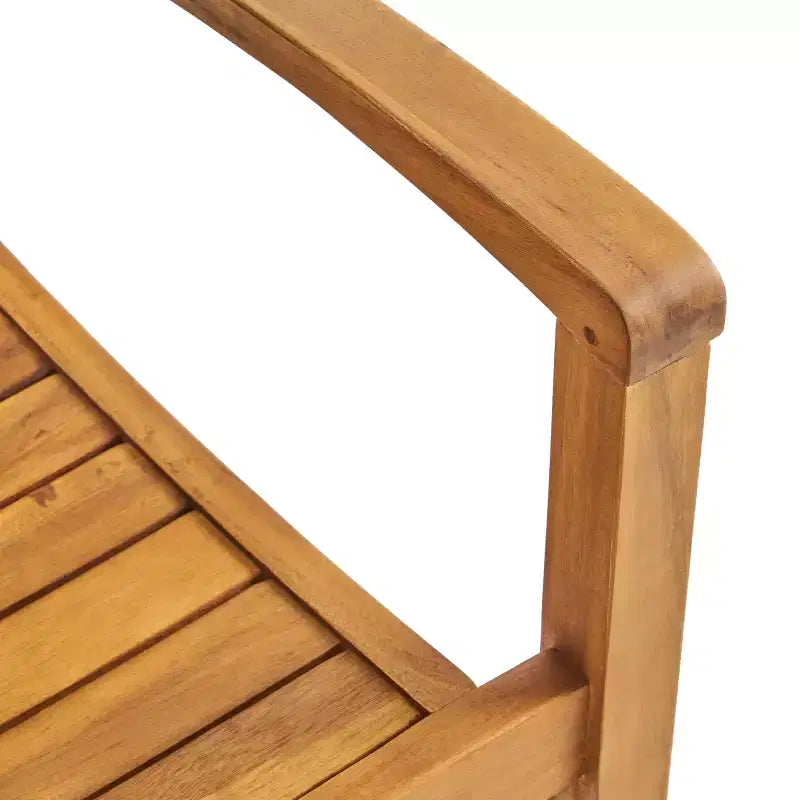 Christopher Knight Home Set da pranzo da 7 pezzi in legno di acacia a doghe per esterni Anchor