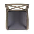 Christopher Knight Home Llano set da pranzo da esterno a 5 pezzi in legno di acacia con cuscini resistenti all'acqua