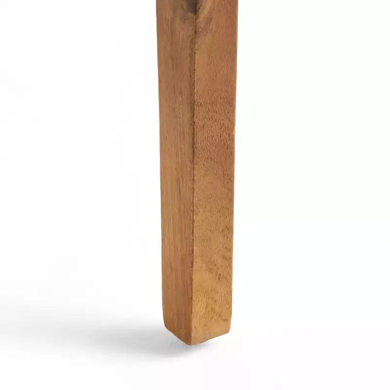 Christopher Knight Home Llano set da pranzo da esterno a 5 pezzi in legno di acacia con cuscini resistenti all'acqua