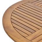 Christopher Knight Home Lockett Ensemble de salle à manger 5 pièces en maille et bois d'acacia pour extérieur