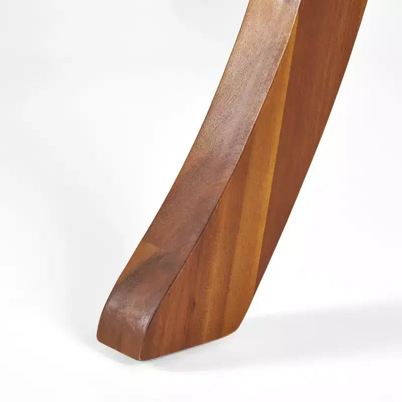 Christopher Knight Home Lockett Ensemble de salle à manger 5 pièces en maille et bois d'acacia pour extérieur