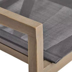 Christopher Knight Home Lockett Ensemble de salle à manger 5 pièces en maille et bois d'acacia pour extérieur