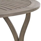 Christopher Knight Home Lockett Ensemble de salle à manger 5 pièces en maille et bois d'acacia pour extérieur