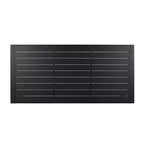 Christopher Knight Home Naop, set da pranzo da esterno in 7 pezzi in rete e alluminio, nero