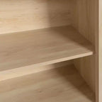 Vetrina ad arco in legno