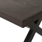 Christopher Knight Home Harbor Set da pranzo da esterno 7 pezzi in vimini e alluminio, Marrone scuro/Marrone