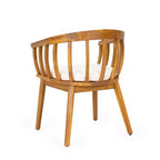 Christopher Knight Home Casper, ensemble de 7 pièces de salle à manger d'extérieur rustique en bois d'acacia avec lattes