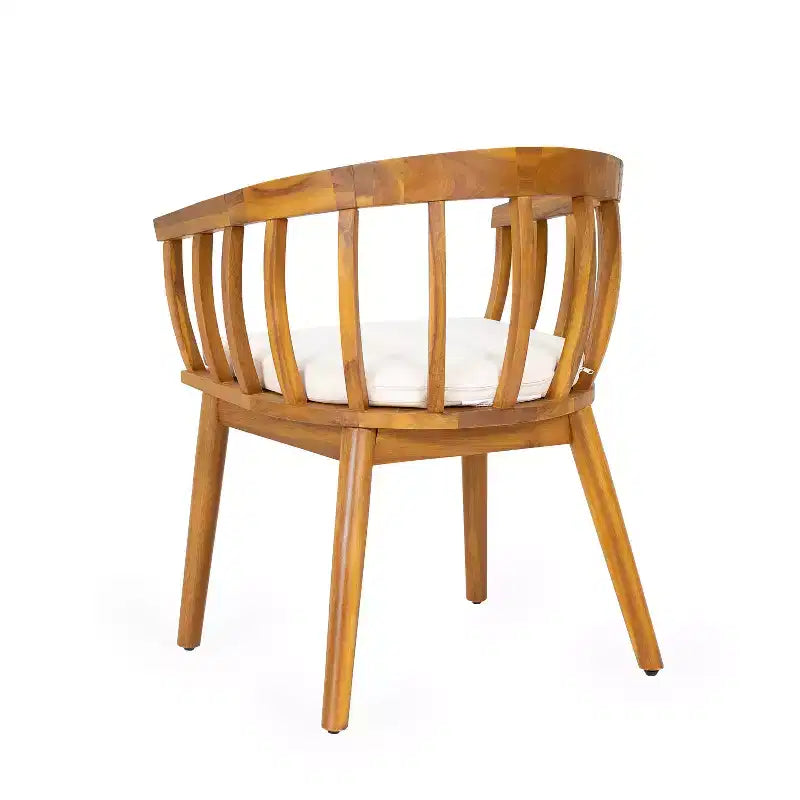 Christopher Knight Home Casper, ensemble de 7 pièces de salle à manger d'extérieur rustique en bois d'acacia avec lattes