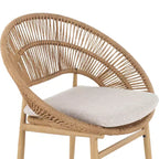 Christopher Knight Home Corey Set da pranzo da esterno rustico a 7 pezzi in rattan, metallo e legno di acacia