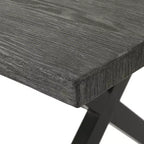 Ensemble de salle à manger d'extérieur 7 pièces Adina avec coussins en osier et aluminium par Christopher Knight Home