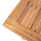 Christopher Knight Home Davenport Set da Pranzo Espandibile da Esterno a 9 Pezzi in Legno di Acacia e Vimini con Cuscini