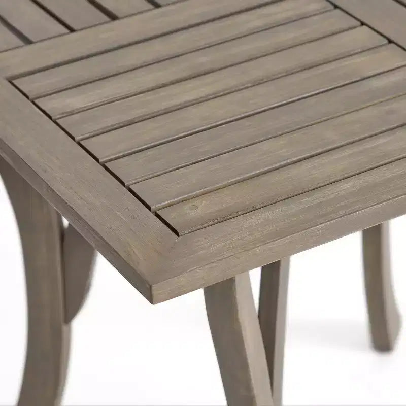 Christopher Knight Home Hartford, set da pranzo da esterno da 5 pezzi in legno di acacia e vimini con cuscini