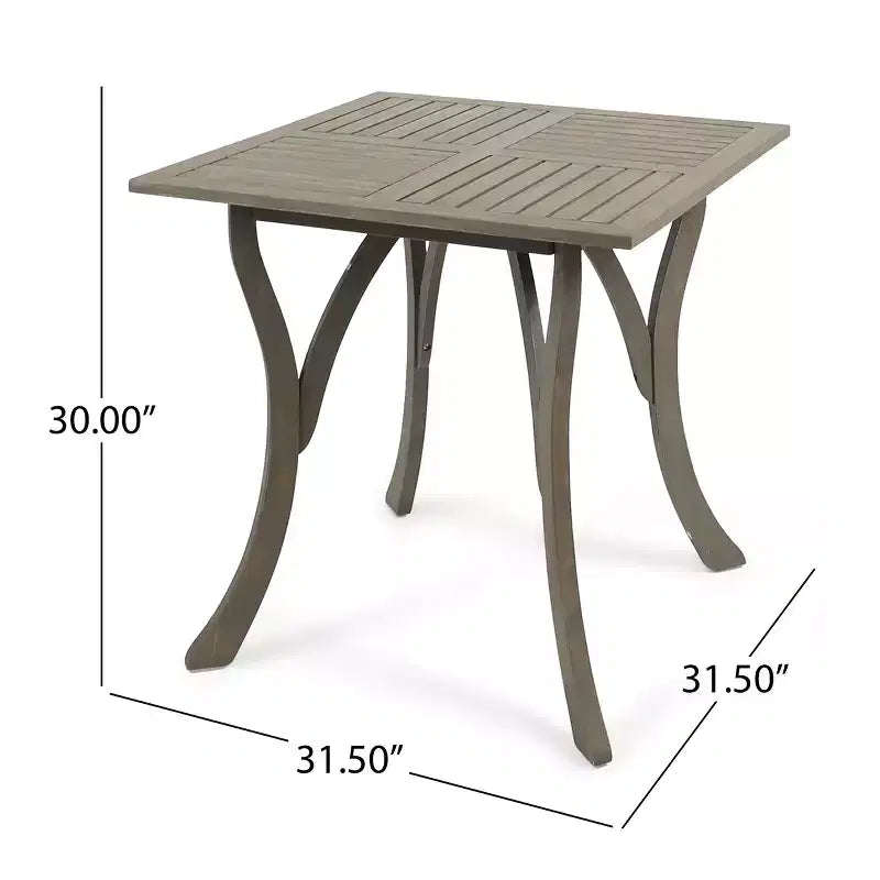 Christopher Knight Home Hartford, set da pranzo da esterno da 5 pezzi in legno di acacia e vimini con cuscini