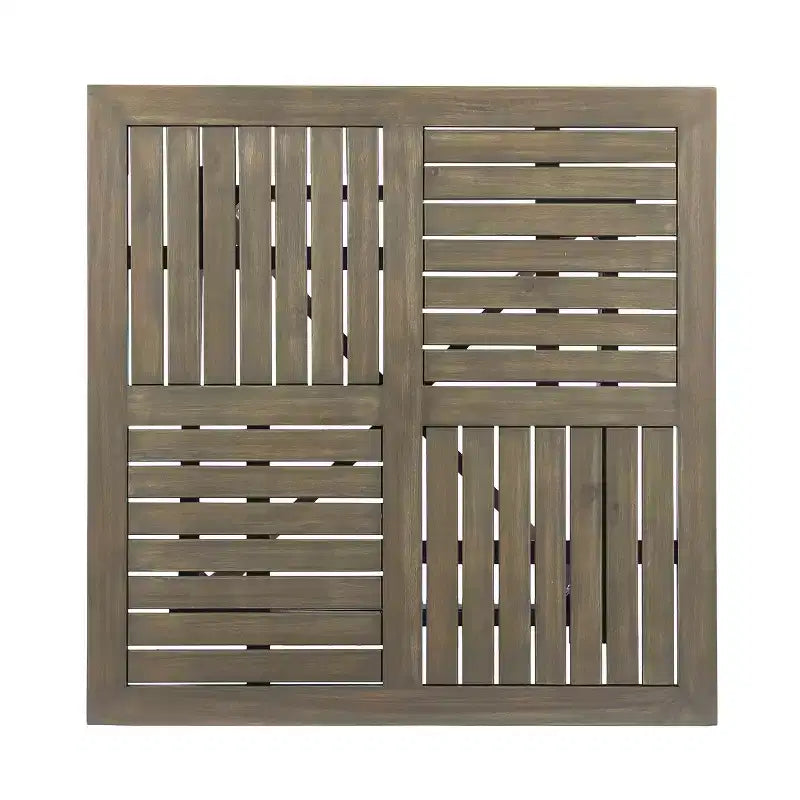 Christopher Knight Home Hartford, set da pranzo da esterno da 5 pezzi in legno di acacia e vimini con cuscini