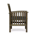 Christopher Knight Home Laussat Set da pranzo da esterno 5 pezzi in legno di acacia con cuscini