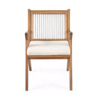 Christopher Knight Home Reynard, set da pranzo da 7 pezzi in legno di acacia da esterno con sedie con schienale in corda