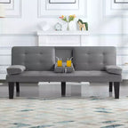 Divano letto trasf. 165 cm, design moderno, facile conversione