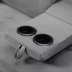 Divano letto trasf. 165 cm, design moderno, facile conversione