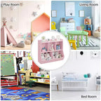 Libreria e Organizer Giocattoli a 2 Ripiani per Bambini - Mobile Contenitore in Legno per Sala Giochi, Cameretta, Stanza da Letto (Scaffale per Libri e Giocattoli per Bambini)