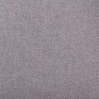 Set da pranzo Norah da 5 pezzi in tessuto grigio moderno e legno rifinito marrone scuro