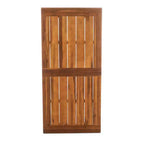 Set da pranzo da esterno Christopher Knight Home Neva, 5 pezzi, industriale, in legno di acacia e vimini, con cuscini
