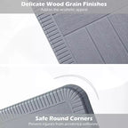 Tavolo da Picnic Costway con Panca per 4-8 Persone con Foro per Ombrellone, Piano in HDPE per Tutte le Stagioni Nero/Grigio/Verde/Bianco