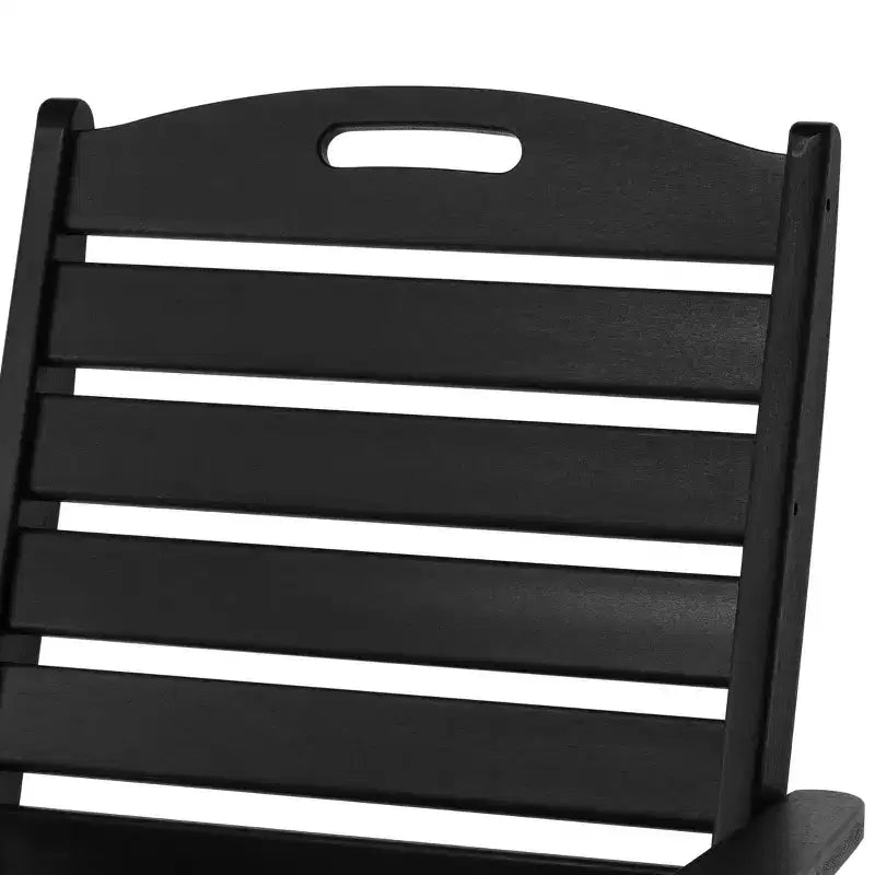 WestinTrends Malibu Set da Pranzo da Esterno Quadrato a 5 Pezzi in HDPE con Sedie Pieghevoli, Bianco