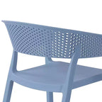 WestinTrends Playa, Set da Pranzo da Esterno in Resina a 5 Pezzi con Tavolo Quadrato e Sedie da Giardino Impilabili