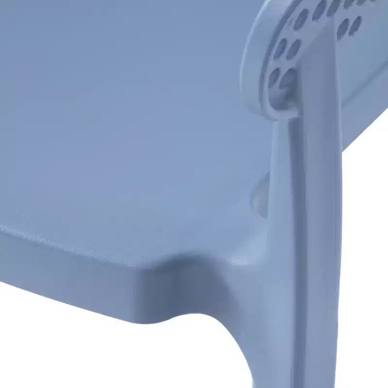 WestinTrends Playa, Set da Pranzo da Esterno in Resina a 5 Pezzi con Tavolo Quadrato e Sedie da Giardino Impilabili