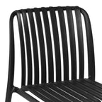 Set da 7 pezzi da pranzo per patio esterno WestinTrends Playa con sedie da patio impilabili