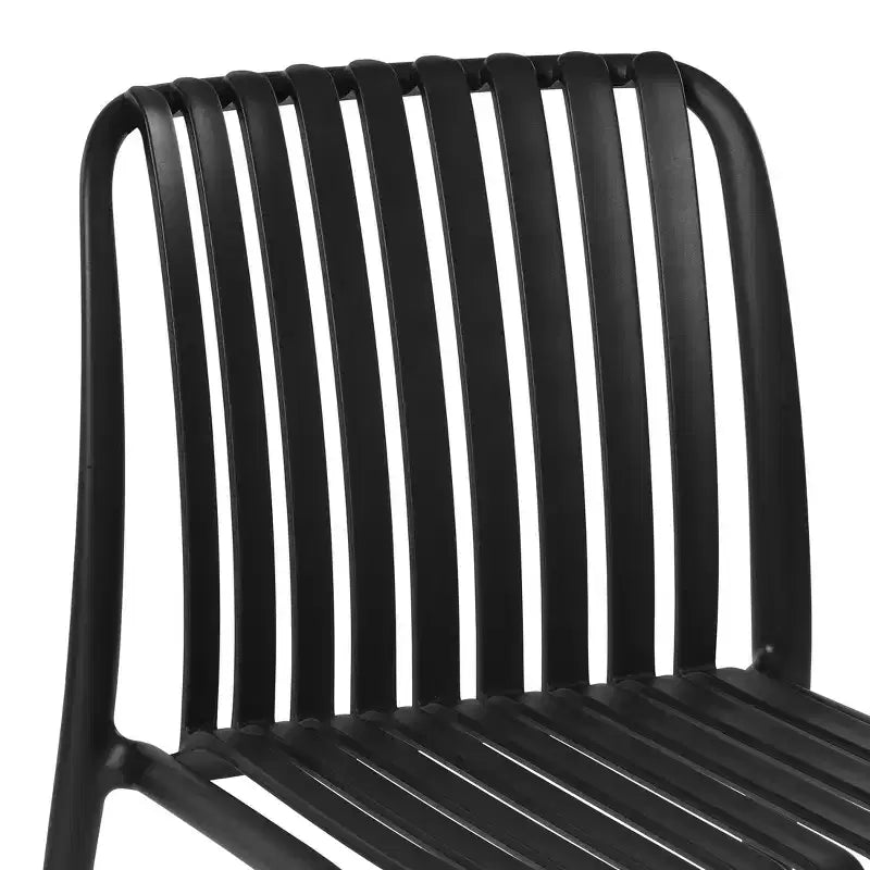 Set da 7 pezzi da pranzo per patio esterno WestinTrends Playa con sedie da patio impilabili