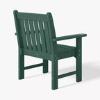 WestinTrends Malibu Set da Pranzo da Esterno 5 Pezzi con Tavolo Rotondo e Sedie in HDPE