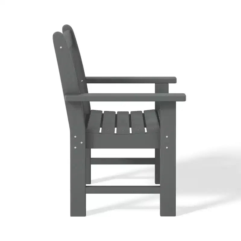 WestinTrends Malibu Set da Pranzo da Esterno 5 Pezzi con Tavolo Rotondo e Sedie in HDPE