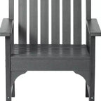 WestinTrends Malibu Set da Pranzo da Esterno 5 Pezzi con Tavolo Rotondo e Sedie in HDPE