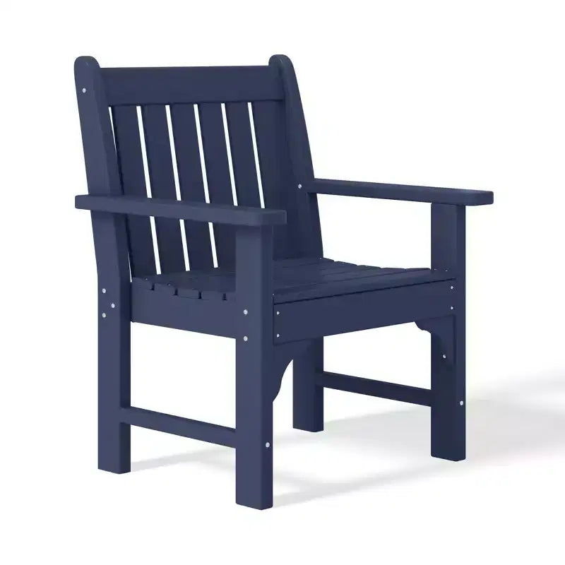 WestinTrends Malibu Set da Pranzo da Esterno 5 Pezzi con Tavolo Rotondo e Sedie in HDPE