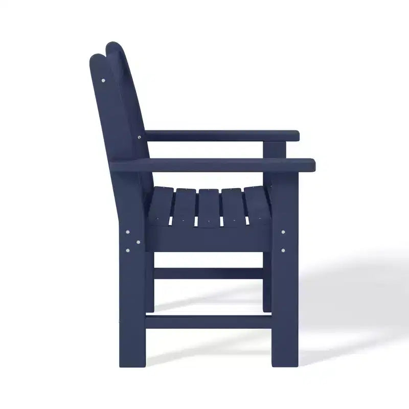 WestinTrends Malibu Set da Pranzo da Esterno 5 Pezzi con Tavolo Rotondo e Sedie in HDPE