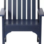 WestinTrends Malibu Set da Pranzo da Esterno 5 Pezzi con Tavolo Rotondo e Sedie in HDPE