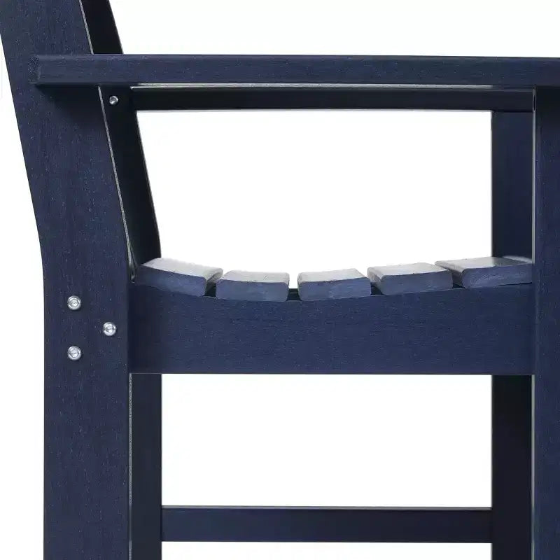 WestinTrends Malibu Set da Pranzo da Esterno 5 Pezzi con Tavolo Rotondo e Sedie in HDPE