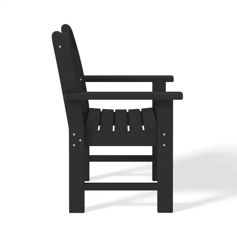 WestinTrends Malibu Set da Pranzo da Esterno 5 Pezzi con Tavolo Rotondo e Sedie in HDPE