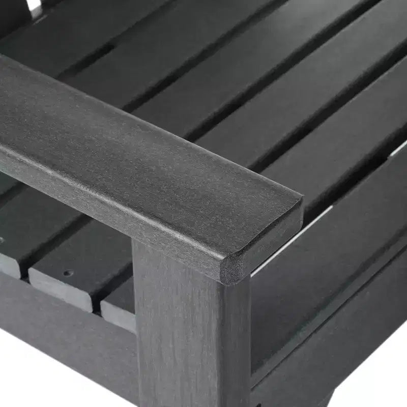 Set da pranzo da esterno WestinTrends Malibu a 7 pezzi in HDPE con tavolo e sedie