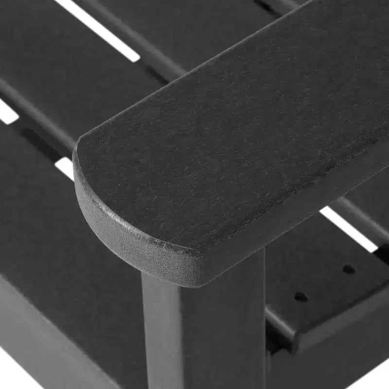 WestinTrends Ashore Set da pranzo quadrato da esterno 5 pezzi in HDPE con poltrone