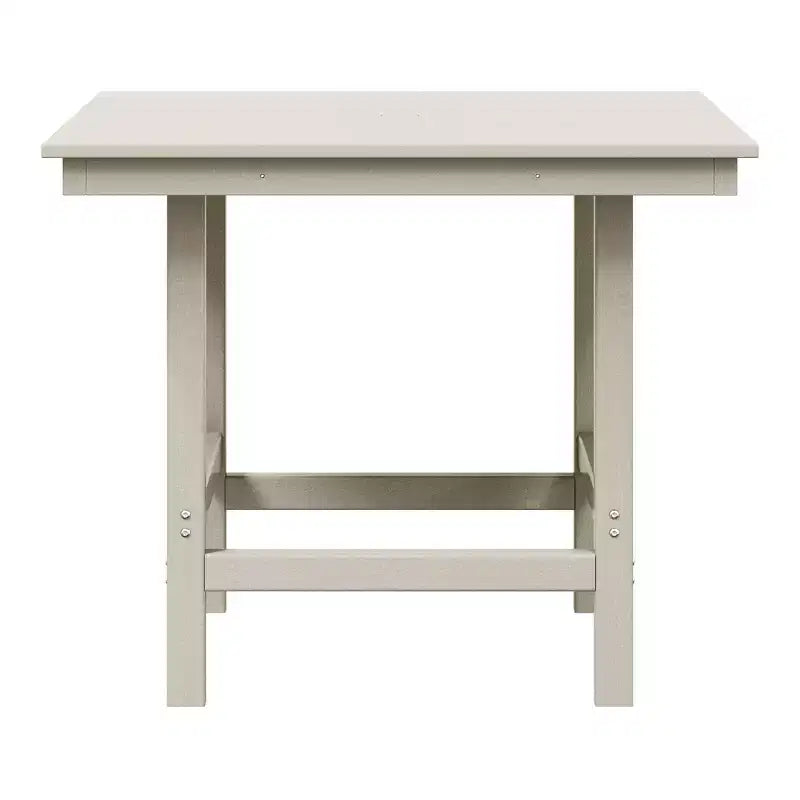 WestinTrends Ashore Set da pranzo quadrato da esterno 5 pezzi in HDPE con poltrone