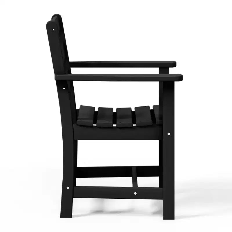 WestinTrends Ashore Set da pranzo da esterno in 6 pezzi in HDPE con panca