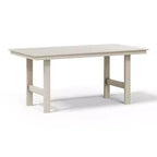 WestinTrends Ashore Set da pranzo da esterno in 6 pezzi in HDPE con panca