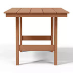 WestinTrends Ashore Set da pranzo da esterno in 6 pezzi in HDPE con panca