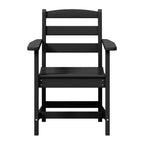 WestinTrends Ashore Set da pranzo da esterno in 6 pezzi in HDPE con panca