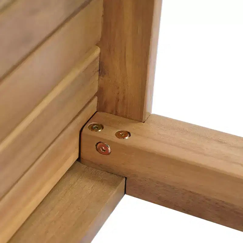Christopher Knight Home Goleta Set Bar da Esterno in Legno di Acacia a 3 Pezzi con Cuscini Idrorepellenti
