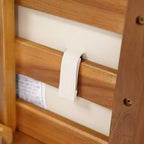 Christopher Knight Home Goleta Set Bar da Esterno in Legno di Acacia a 3 Pezzi con Cuscini Idrorepellenti